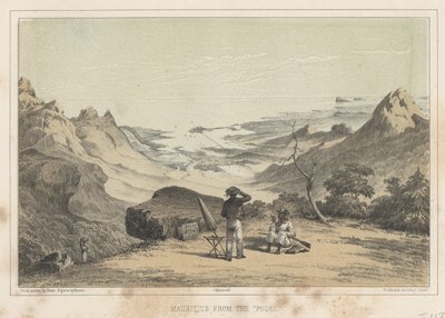 Maurice depuis le Pouce, 1855 - Wilhelm Joseph Heine