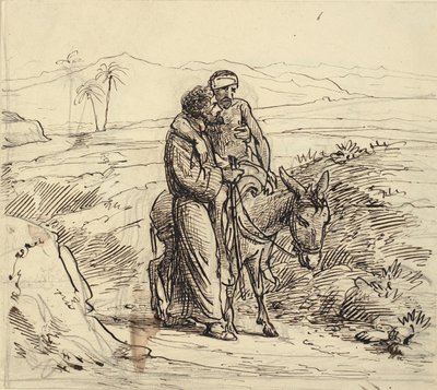 Le bon Samaritain accompagne le blessé - Wilhelm Marstrand