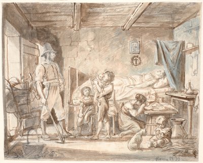 Le retour aux orphelins - Wilhelm Marstrand