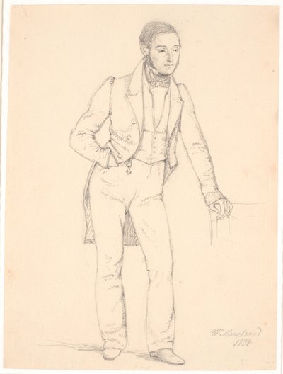 Maître de concert Johan Frederik Frølich - Wilhelm Marstrand
