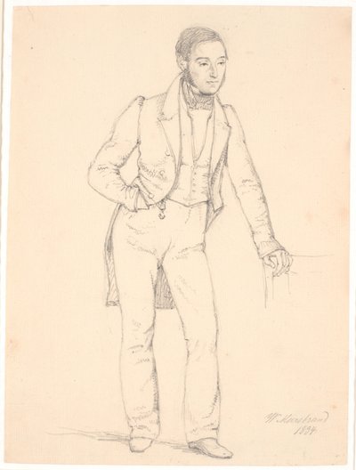 Maître de concert Johan Frederik Frølich - Wilhelm Marstrand