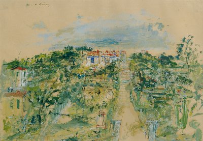 Rue à Sanary-sur-Mer - Wilhelm Thöny