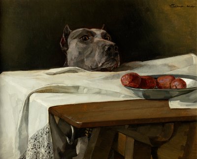 César au Rubicon - Wilhelm Trübner