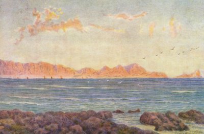 La partie sud de False Bay, avec Cape Hangclip - Wilhelm Westhofen