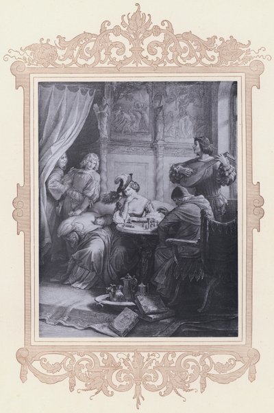 Adelheid, Götz von Berlichingen - Wilhelm von (after) Kaulbach