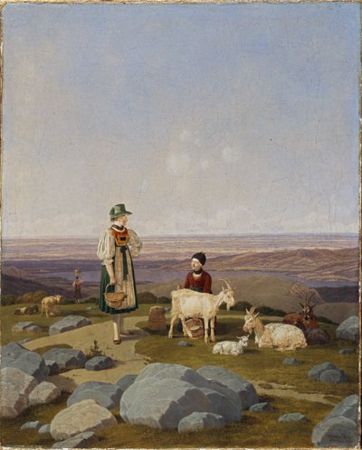 French : Sur la Geisalm On the Geisalm - Wilhelm von Kobell