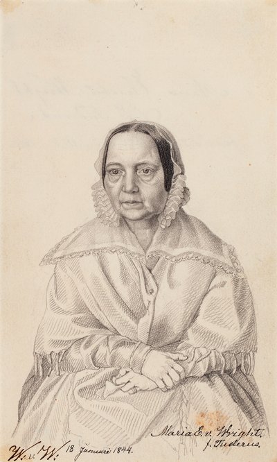 Maria Elisabeth von Wright, la mère de l