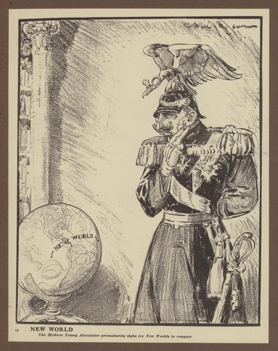 Nouveau Monde (lithographie) - Will Dyson