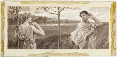Lycius, regarde en arrière, et montre un peu de pitié - Will Hicock Low