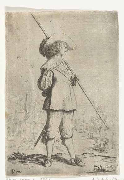 Soldat debout - Willem Basse (attributed to)