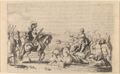 Alexandre le Grand et Neptune - Willem Basse