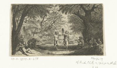 Satyres et nymphes des bois en fête - Willem Basse