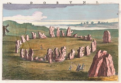 Canton de Dobuni, Alchester, dans "Theatrum Orbis Terrarum, sive Atlas Novus" de Willem Blaeu, Amsterdam - Willem Blaeu