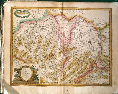 Carte du Duché de Parme - Willem Blaeu