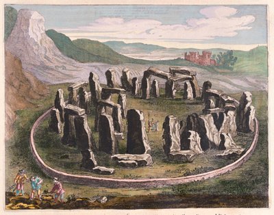 Stonehenge, dans "Theatrum Orbis Terrarum, sive Atlas Novus" de Willem Blaeu, Amsterdam - Willem Blaeu