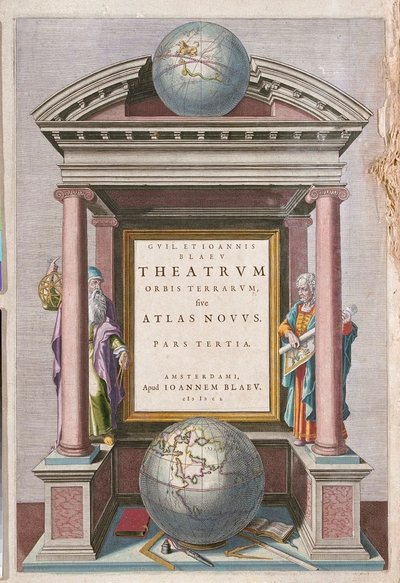 dans "Theatrum Orbis Terrarum, sive Atlas Novus" de Willem Blaeu, Amsterdam - Willem Blaeu