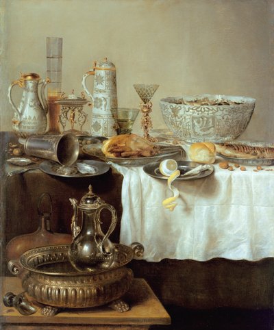 Nature morte au petit-déjeuner - Willem Claesz. Heda