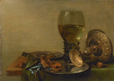 Nature morte avec une tazza en argent - Willem Claesz. Heda