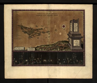 Carte des mines de sel de Wieliczka - Willem Hondius