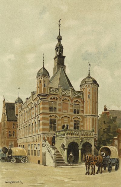 Waag (Maison de pesée), Deventer, Pays-Bas, 1528 - Willem II Steelink