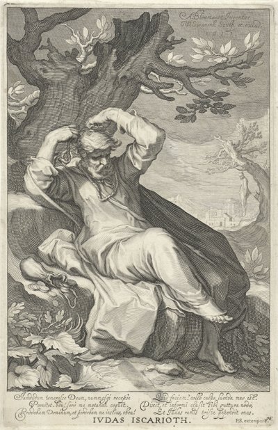 Judas Iscariote se pend - Willem Isaacsz. van Swanenburg