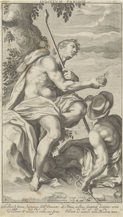 Paris et Mercure - Willem Isaacsz. van Swanenburg