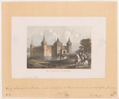 Le château de Wedde - Willem Jacob Hofdijk