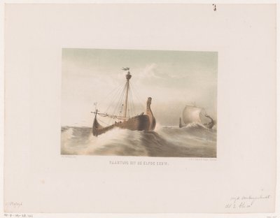 Navire, 11e siècle - Willem Jacob Hofdijk