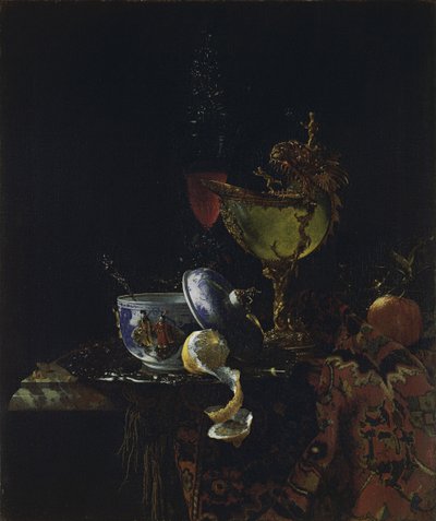 Nature morte avec coupe Nautilus - Willem Kalf