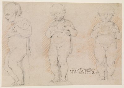 Petit garçon. Trois études d