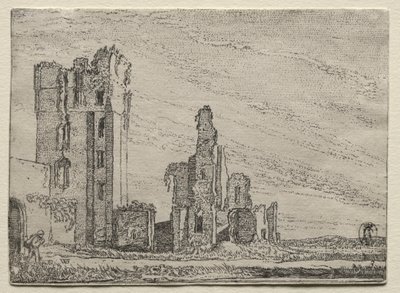 Ruines du château Huys Te Kleef près de Haarlem - Willem Pietersz Buytewech