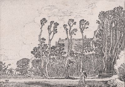 Le Semeur, de Verscheyden Landtschapjes Divers petits paysages, Planche 5 - Willem Pietersz. Buytewech