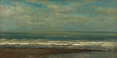 Paysage marin près de Heijst, vers 1868 (huile sur toile) - Willem Roelofs