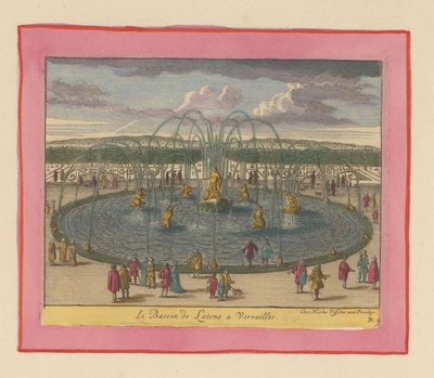 Bassin de Latone in den Gärten von Versailles - Willem Swidde