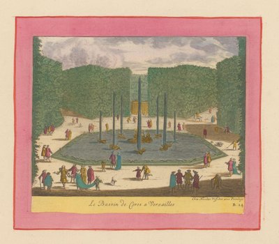 Becken und Brunnen der Ceres in den Gärten von Versailles - Willem Swidde