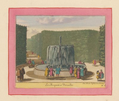 Brunnen in den Bosketten der Gärten von Versailles - Willem Swidde