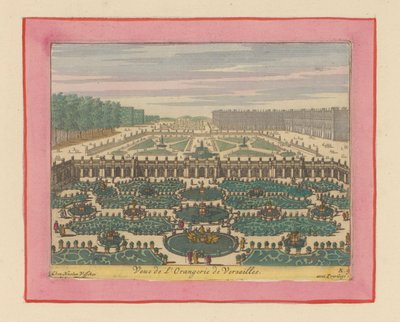 Ansicht der Orangerie von Versailles - Willem Swidde