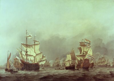 La reddition du Royal Prince, 3 juin 1666 - Willem van de Velde