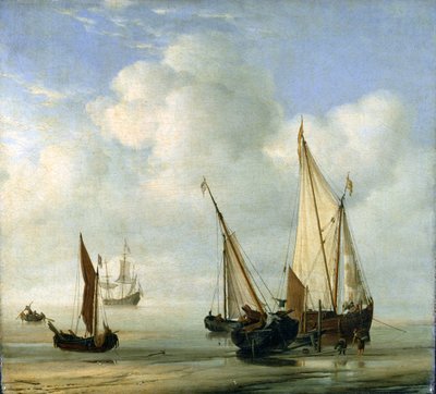 Mer calme - Willem van de Velde the Younger
