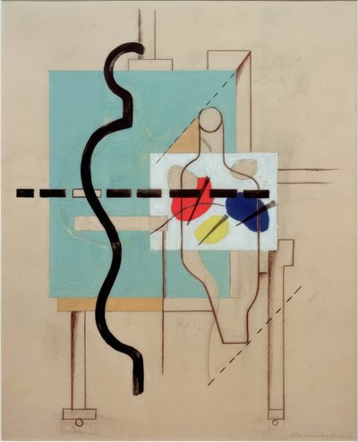 Le peintre - Willi Baumeister