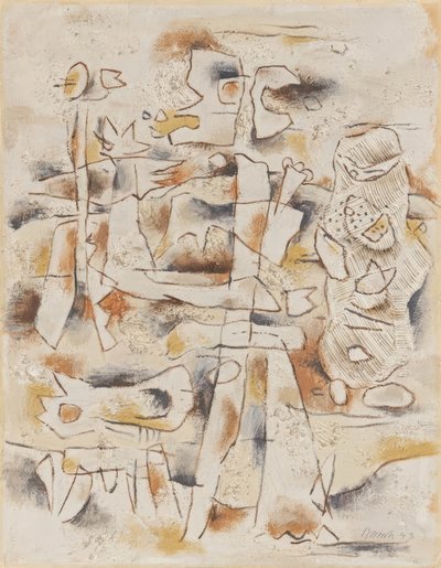 Paysage rocheux - Willi Baumeister