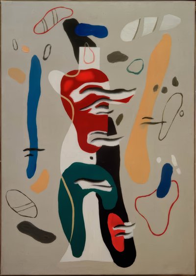 image de flamme - Willi Baumeister