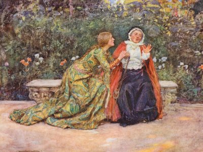 Roméo et Juliette de Shakespeare : Acte II, Scène V - William (after) Hatherell