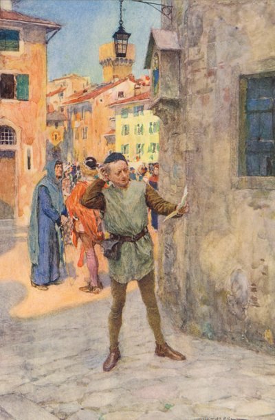 Roméo et Juliette de Shakespeare : Acte I, Scène II - William (after) Hatherell