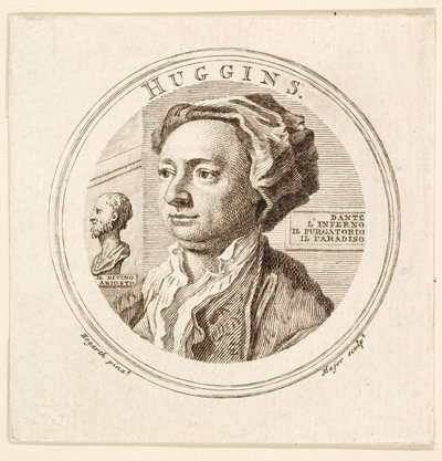 Portrait de William Huggins, pub. 1760 - William (after) Hogarth