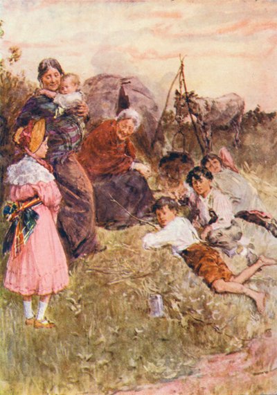 Illustration pour The Mill on the Floss par George Eliot - William (after) Rainey