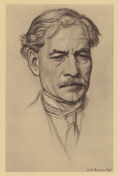 Portrait du Rt Hon J Ramsay Macdonald - William (after) Rothenstein