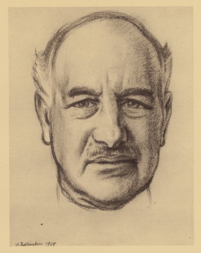 Portrait du Rt Hon Lord Melchett de Landford - William (after) Rothenstein
