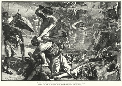Le sac de Baltimore (gravure) - William (after) Small