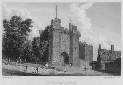 Château de Lancaster (gravure) - William (after) Westall